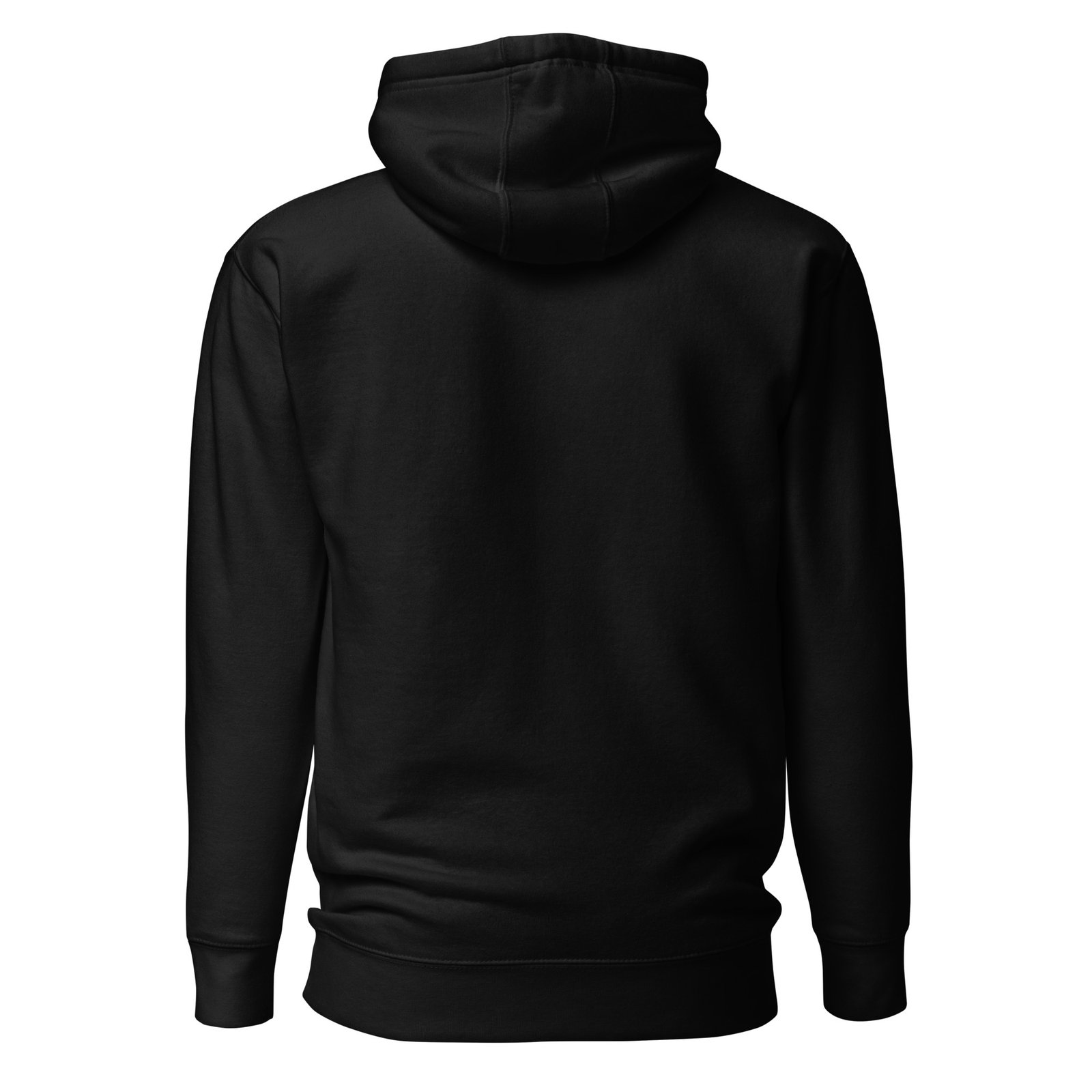 Unisex Black Logo Hoodie - Image 2