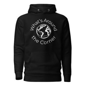 Unisex Black Logo Hoodie
